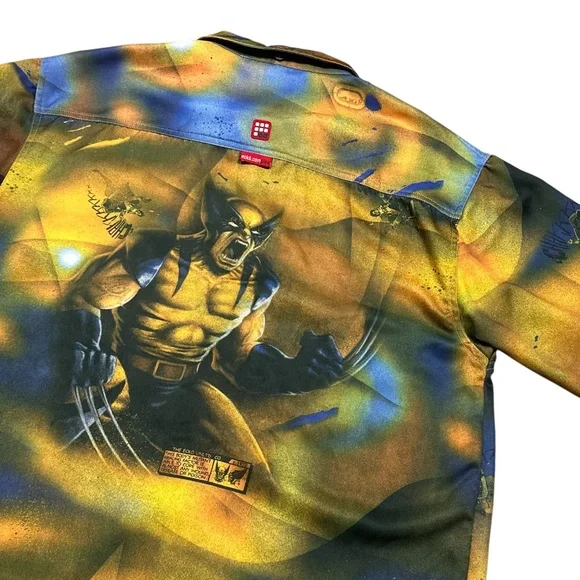 Ecko Unlimited Yellow and Blue Graphic Shirt - Picture 9 of 12